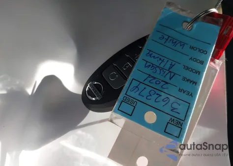 2021 Nissan Altima Sv Intelligent Awd from USA, damaged, VIN 1N4BL4DW1MN362374